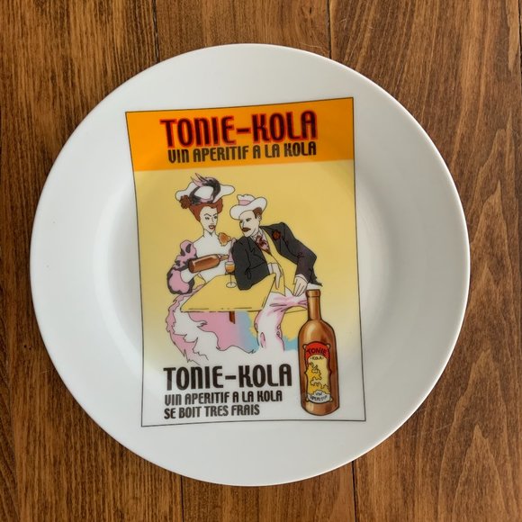 Vintage Posters Dessert Plates - New in Box - Picture 4 of 7